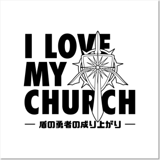 BD016 I Love My Four Heroes Church Posters and Art